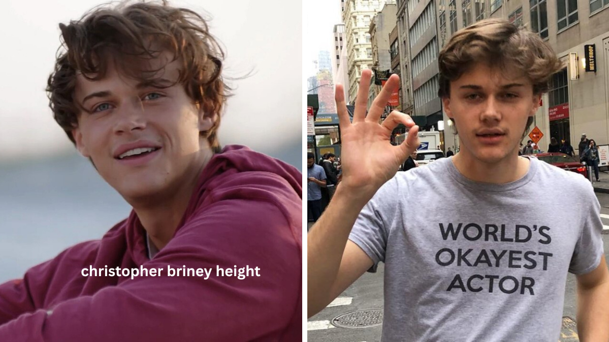 Christopher Briney Height