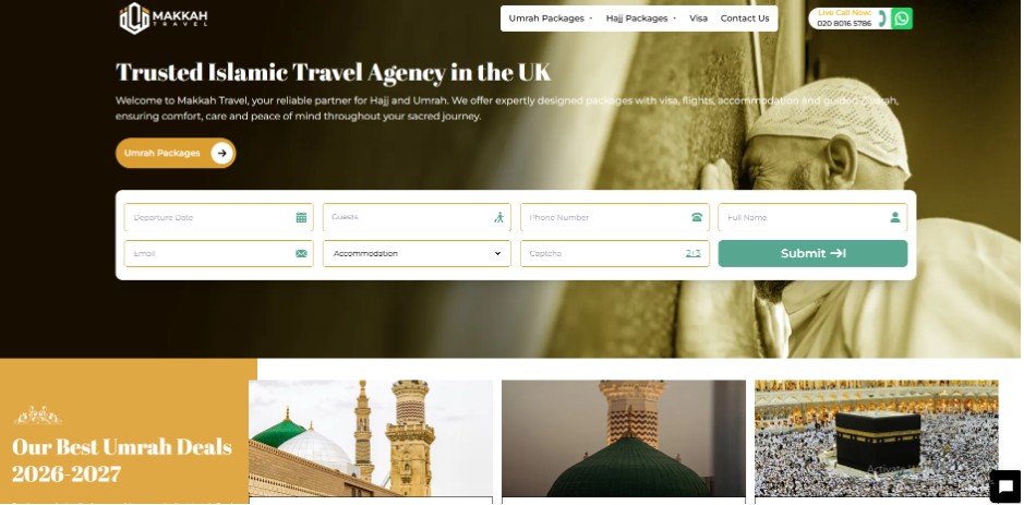 Top 8 Islamic Travel Agencies in the UK for a Blessed Umrah Journey Top 8 Islamic Travel Agencies in the UK for a Blessed Umrah Journey