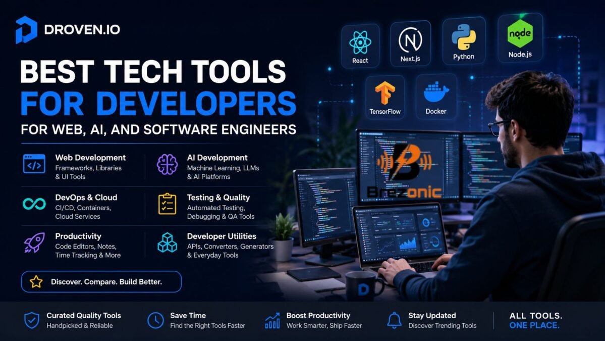 Droven. io Best Tech Tools for Developers